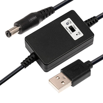 8m USB para cabo de alimentação DC Aumente o seu roteador WIFI e câmera com 5V para 12V Converter