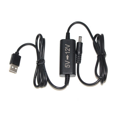 10ft 10m DC-DC Transformer 5V para 12V Step Up Cable para USB para conversor de energia DC
