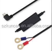 2464 22AWG USB Converter Cable 3,5m 2,5mm Para veículo GPS 5V a 12V Step Up
