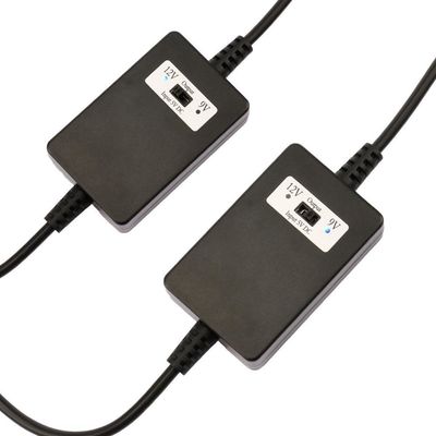 2A Corrente de saída 1,5m USB A macho para DC5521 Convertidor 12V DC para 5V/9V/12V Step Up Cable