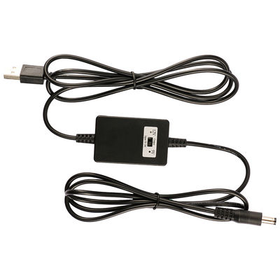 Boost Buck Voltage Converter DC 5V para 12V 2A Power Step Up Cable para Modem Wifi de Carro