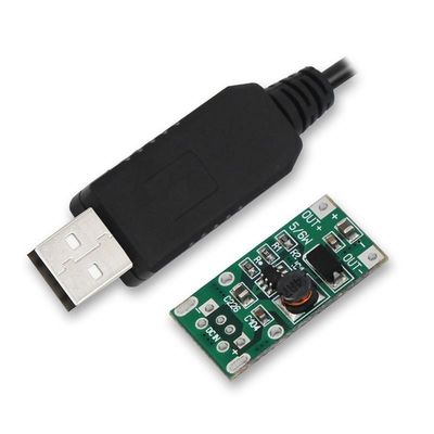 Cable de conversão USB de 5V a 12V para carregamento rápido do roteador