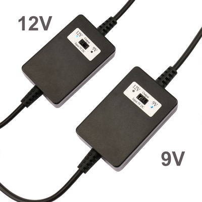 5V a 9V 12V DC Boost Converter USB Boosting Cable para carregamento de veículos 5.5*2.1mm Jack