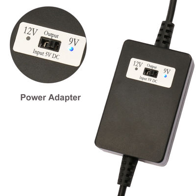 5V a 9V 12V DC Boost Converter USB Boosting Cable para carregamento de veículos 5.5*2.1mm Jack