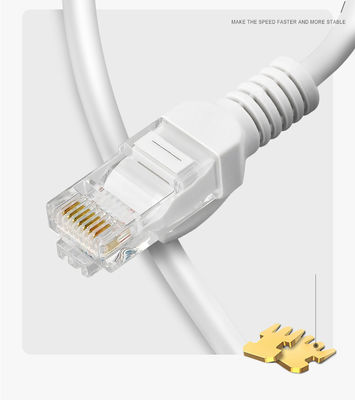Cabo Ethernet Cat6 8P8C 24AWG FTP UTP Revestimento PVC 1-10m