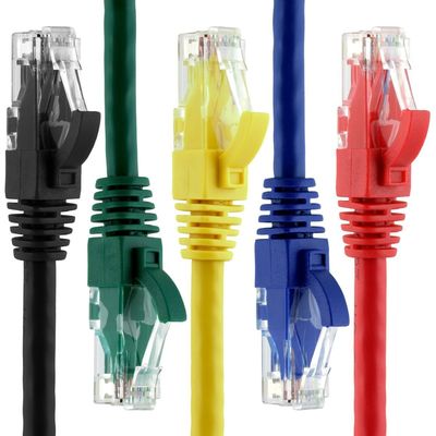 1m 2m 5m 4pares 8pares Cable de rede Cat5e para comunicação Ethernet I