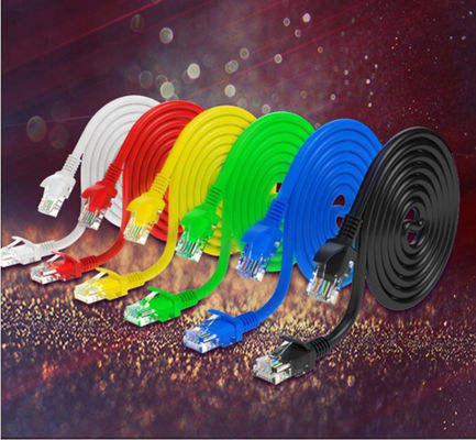 10ft Amarelo Cat 7 Lan Cat6 Cable de rede Computador cordão de parche 28AWG