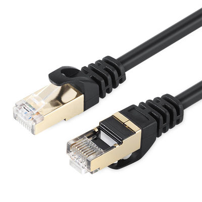26 Awg Cat5e 4 Par Cat5 Cat6 Cable de rede blindado 25ft personalizado