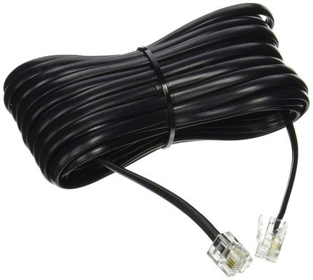 Personalização Rj9 Cable telefônico em espiral 5 pés Cable telefônico Rj11