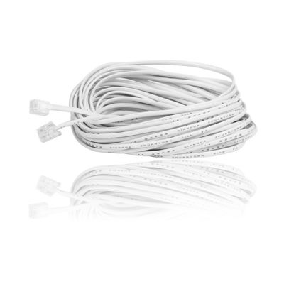 Cable de extensão telefónica padrão 4P4C 4P2C 6P2C 6P4C 24AWG-28AWG