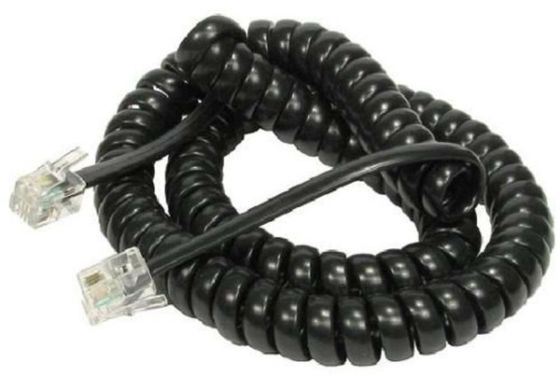 1.5M 5ft 4P4C RJ11 Cordão receptor telefônico