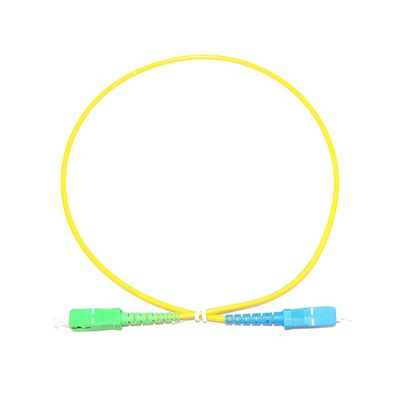 Modo único SC para SC Cabo de Fibra Óptica 3 metros Fibra Patch Cord para transferência de dados suave