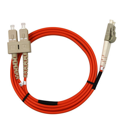 Modo único SC para SC Cabo de Fibra Óptica 3 metros Fibra Patch Cord para transferência de dados suave