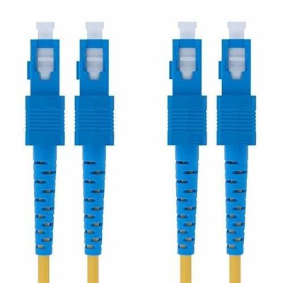 FTTH FTTB Sc To Sc Fiber Jumper 2 4 6Core Fibras blindadas de patch Leads