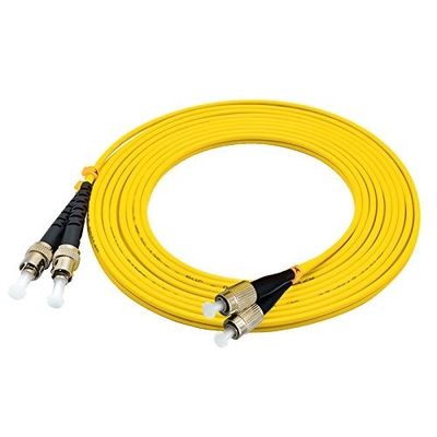 Corda de Fibra Duplex de FC Outdoor Amarelo 9/125um Alta durabilidade