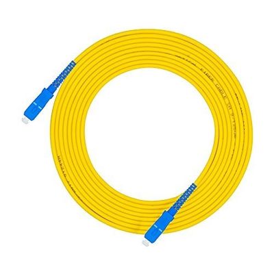 Cable de fibra óptica de modo simples Cable de fibra óptica de modo simples Cable de salto de fibra 10ft SC para conector SC