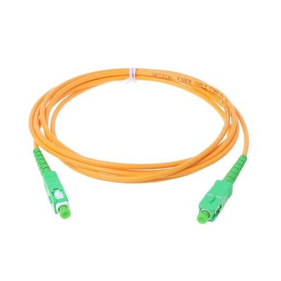 FTTH FTTB Fiber Optic Patch Cable SC para SC Patch Cord para transmissão de longa distância