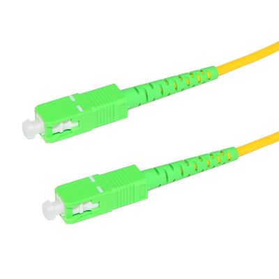 FTTH FTTB Fiber Optic Patch Cable SC para SC Patch Cord para transmissão de longa distância