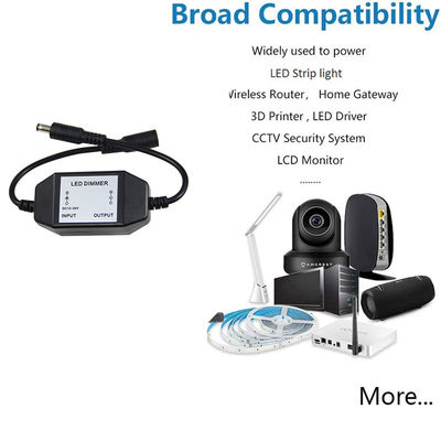 Conector de interruptor de tomada masculina Adaptador de extensão de cabo de DC Cordo de alimentação DC IP11