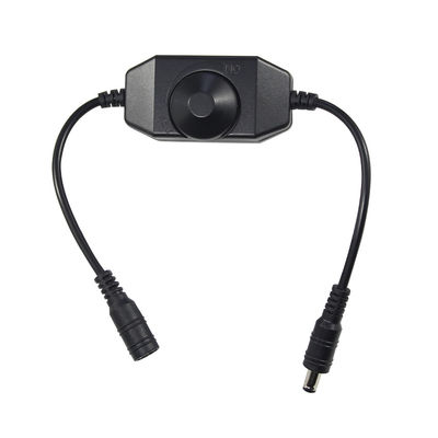 Conector de interruptor de tomada masculina Adaptador de extensão de cabo de DC Cordo de alimentação DC IP11