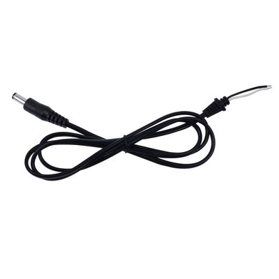 Conector DC5521 para cabo de alimentação de ponta aberta com condutor de cobre
