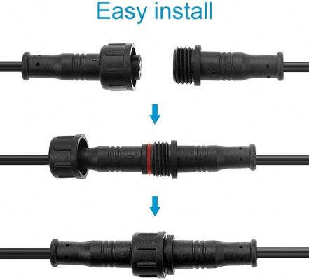 Conector à prova d'água M8 60cm IP65 IP66