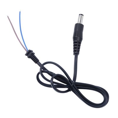20AWG DC Power 5525 DC Plug Extension Cable Homem para Mulher 5.5mm*2.5mm
