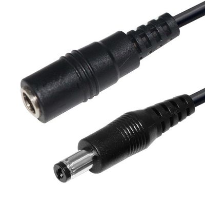 Cable de extensão DC de 2,1 mm x 5,5 mm de fêmea para homem 3Ft 2468 20AWG