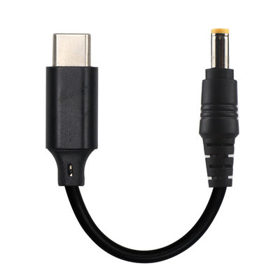 Convertidor de cabo USB-C para DC Step Up para 12V 9 Volt Router Laptop 15V 20V Carregador