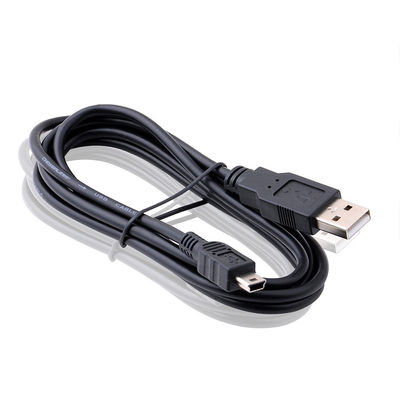 Mini cabo de transferência de dados USB 1m 3ft USB 2.0 480Mbps para carregamento de MP3 da câmera