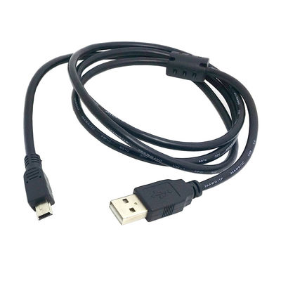 Mini cabo de transferência de dados USB 1m 3ft USB 2.0 480Mbps para carregamento de MP3 da câmera