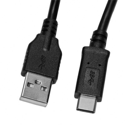 Cable de Carregamento Rápido de Tipo C de Proteção por Folha de Alumínio 1m/3m Branco/Nego