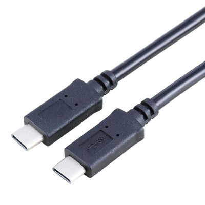 1m/2m/10ft USB 3.0 cabo de dados tipo C para C cabo USB para transferência de dados de alta velocidade