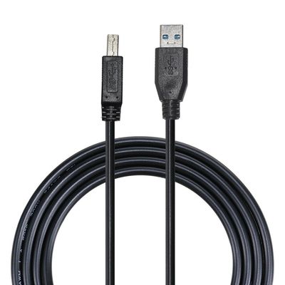Cabo de impressora USB 24AWG USB 2.0 Tipo A macho para B macho cabo de extensão para impressora