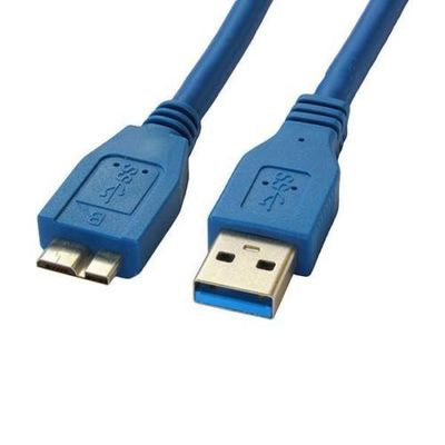 Super velocidade de macho para macho 5Gbps 3A longo USB 3.0 cabo de extensão para PC