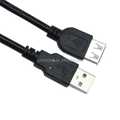 2725 28AWG/1PR 20AWG/2C Cabo de dados USB Homem para Mulher 2A Personalizável