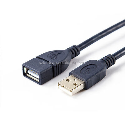 2725 28AWG/1PR 20AWG/2C Cabo de dados USB Homem para Mulher 2A Personalizável