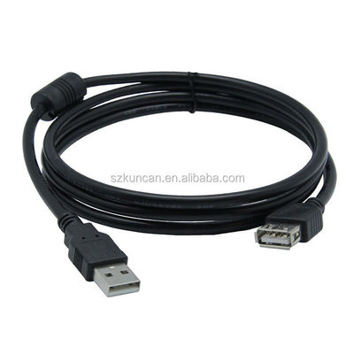 2725 28AWG/1PR 20AWG/2C Cabo de dados USB Homem para Mulher 2A Personalizável