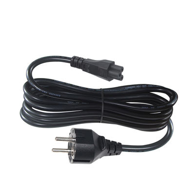 1.8M VDE CEE 77 UE a C5 Cable de alimentação de folhas de cloreto para computador portátil