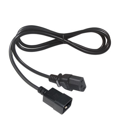 Extensão 16A Fêmea Iec C13 Fêmea Para C20 Macho Pdu Cordão de Alimentação Com Outro Plug Standard