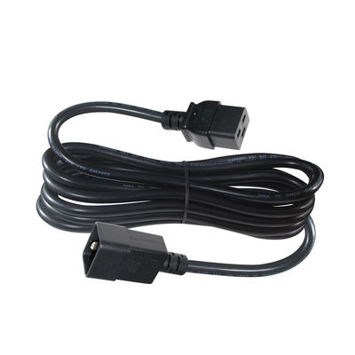 Cabo de alimentação IEC C19 para C20 1,5m 250V para PDU de servidor