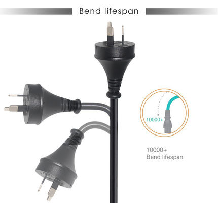 Substituição de tomada de cabo de extensão do monitor LCD de tira com ponto aberto e conector padrão AU