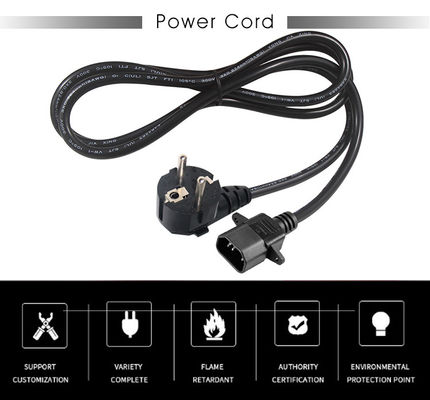 1.0Mm Cordão de alimentação retrátil do portátil