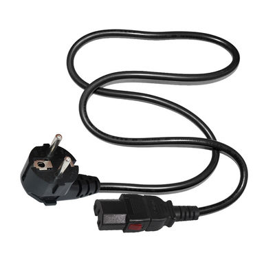 Cable de alimentação de enchufe Pse Pdu com conector Schuko CEE 77 para IEC15 recableável