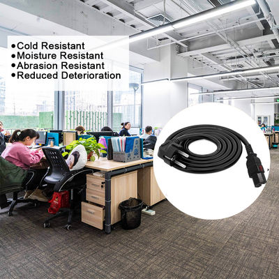 Cable de alimentação de enchufe Pse Pdu com conector Schuko CEE 77 para IEC15 recableável