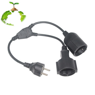 VDE Certificado pelo Socoque Feminino Certificado Cabo de alimentação 250V 10A H05VV-F