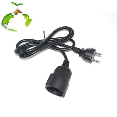 VDE Certificado pelo Socoque Feminino Certificado Cabo de alimentação 250V 10A H05VV-F