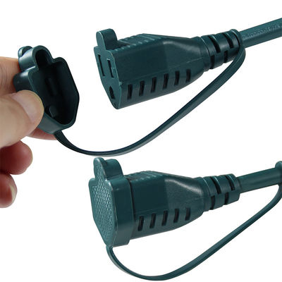 IP11 Cor Verde Multi Ways Us Cord 515P Para 3X Nema 515R Máquinas de tomada de saída elétrica Splitter de cabo de alimentação