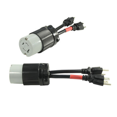 Cabo de extensão NEMA 5-15P para L14-20C 1ft 14/3 com ROHS EUA CE