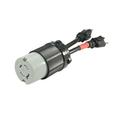 Eletrodoméstico 1ft 14/3 NEMA L14-20C Conector Cordão de Extensão com Certificado dos EUA